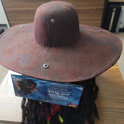 Jack Sparrow Hat with Braids