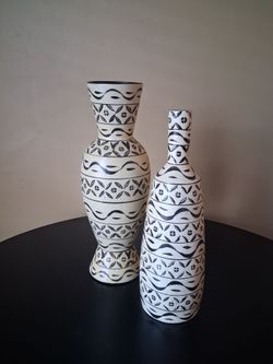 LA Dolce Vita - Black & White Collection Set of 2