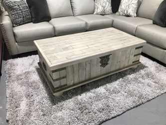 Ashley rusitc coffee table