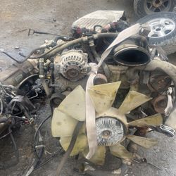 2001 Ford E350 Van 7.3 Diesel Engine 