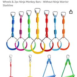 Ninja Warrior Obstacle Course Accessories