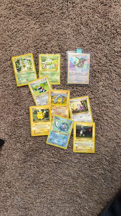 Pokemon Shadowless Base Set & Rayquaza