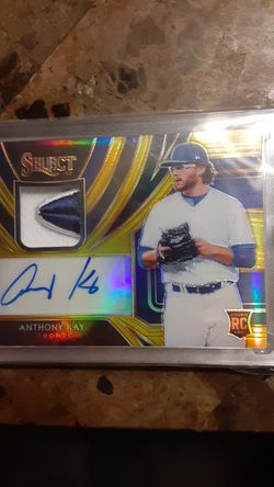 Panini select Anthony K 10 of 10 Auto