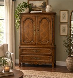 Vintage Drexel Wooden Armoire
