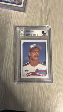 1989 Topps Randy Johnson Rookie Card