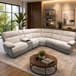 Modern  Sectional Recliner Sofa