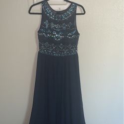 Navy Blue Dress 