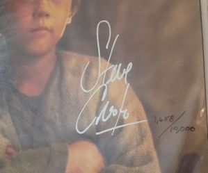 Signed Star Wars Episode 1 Anakin comic book