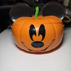 Disneyland Pumpkin Mickey Head Candy Bucket