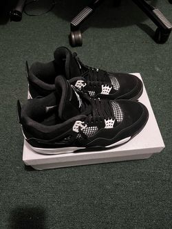 Jordan 4 retro white black