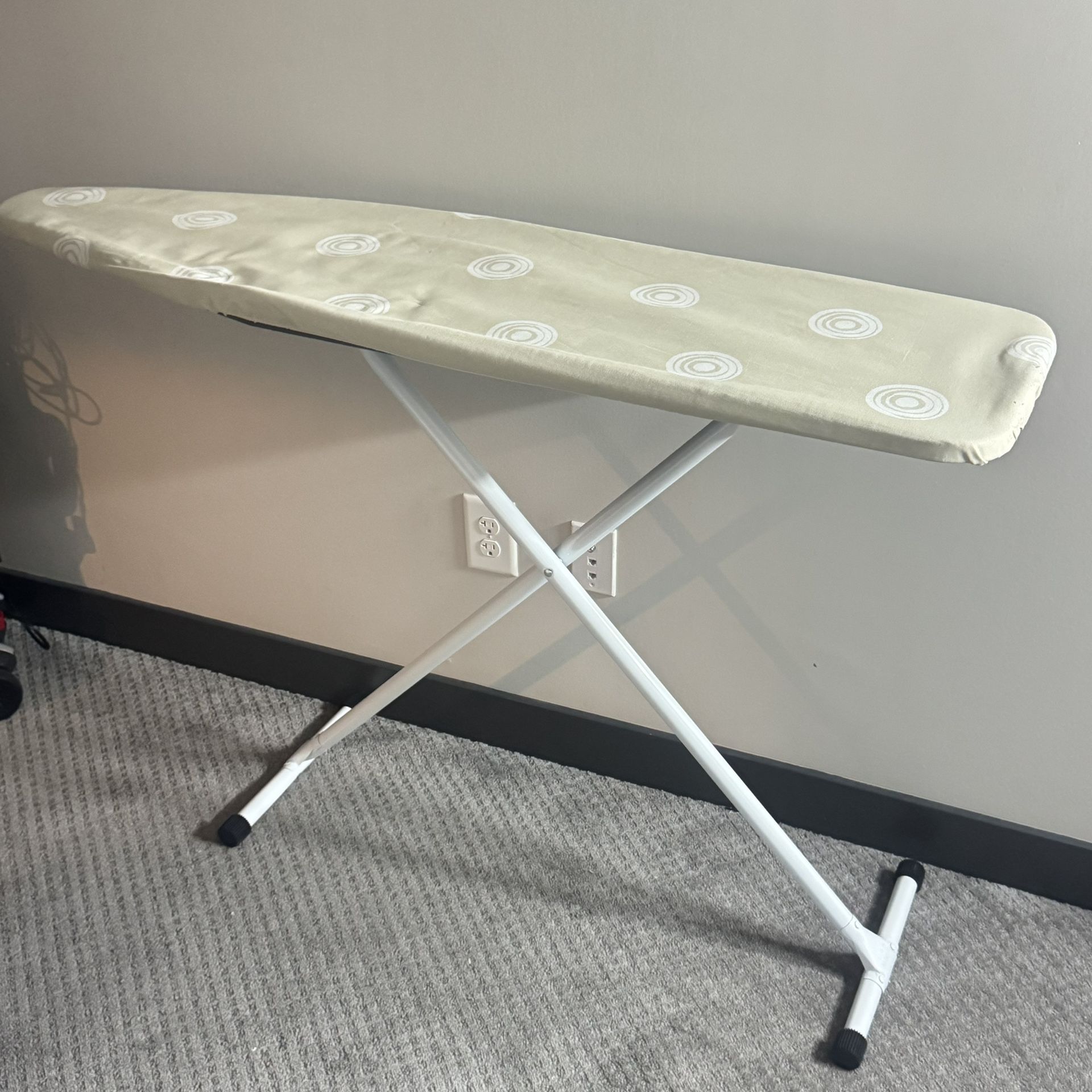 Iron With Its Iron Board