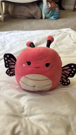 Squishmallow Pink Butterfly Plush