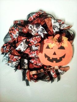 Halloween Wreath - Handmade