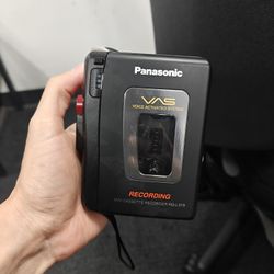 Panasonic and Sony Tape Recorder.