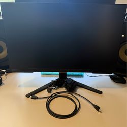 Samsung - 27" Odyssey FHD IPS 240Hz G-Sync Gaming Monitor - Black