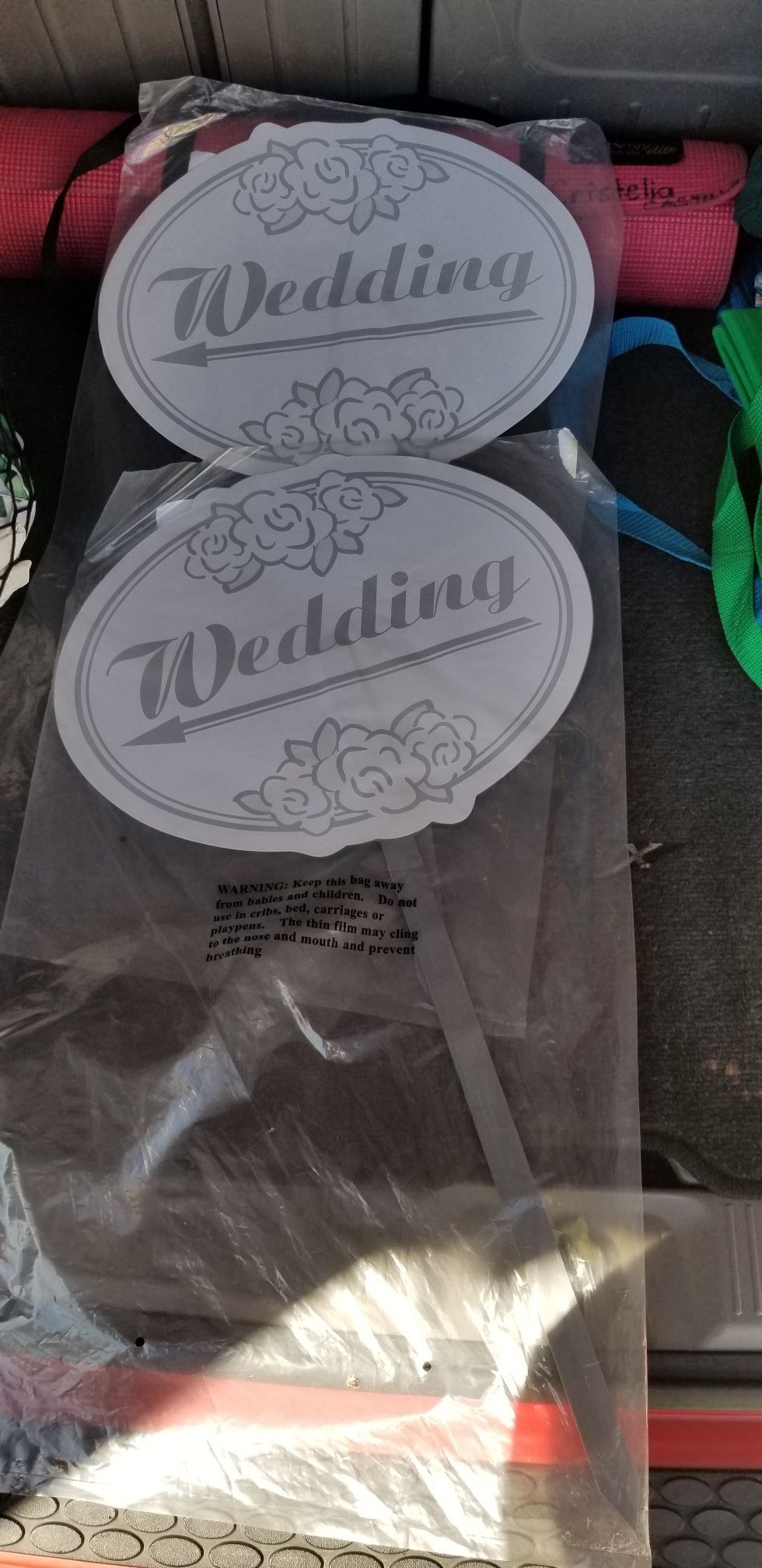 Wedding signs