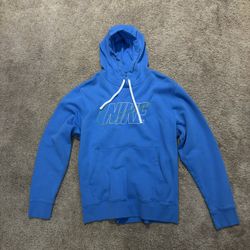 Blue nike hoodie