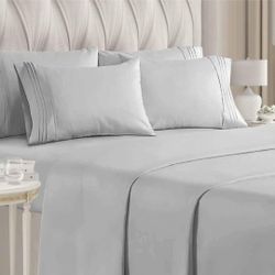 Queen 6 Piece Sheet Set