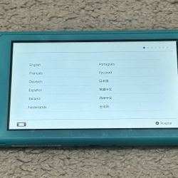 Nintendo switch lite 