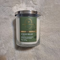 Aromatherapy Candle Stress Relief
