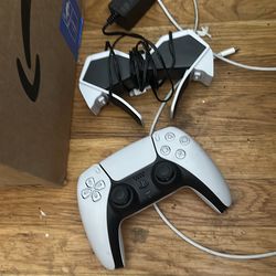 Ps5 control and dual charger  playstation brand