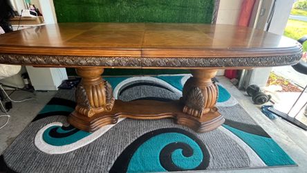 AICO Michael Amini Eden dining table