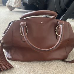Kate Spade Brown Satchel Bag