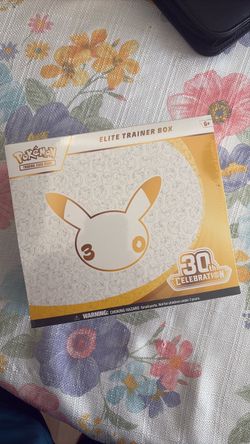 Pokemon Elite Trainer Box 30th anniversary sealed