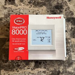 Honeywell TH8320R1003 VisionPro 8000 with RedLINK Digital Thermostat, White