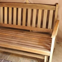Soild Wood Bench