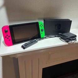 Nintendo Switch Console with Screen Protector
