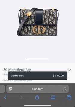 DIOR 30 MONTAIGE CHAIN BAG