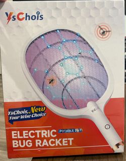 Electric Fly Swatter Racket