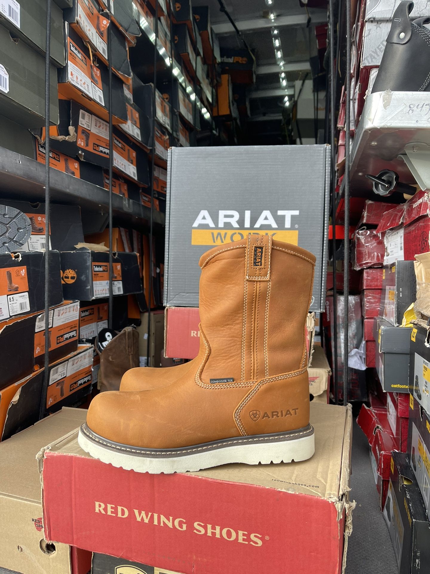 Botas De Trabajo Areat Work Solo Size (7-7.5-8y9.5)