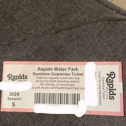 Rapids Water Park Ticket