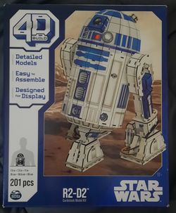 Buildable Star Was R2-D2 model