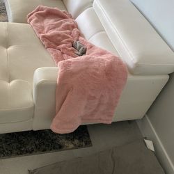 pink blush throw super soft