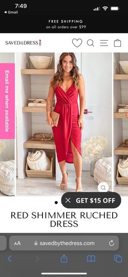 Women’s Red Dress
