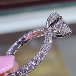 Fashion Women Jewelry Ring Elegant Crystal Rhinestones Ring For Women Accessories