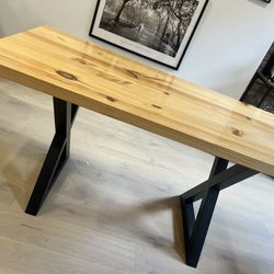 Beautiful Hand Crafted Wood Table 
