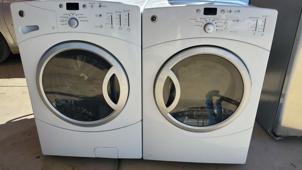 Ge washer and electric dryer set