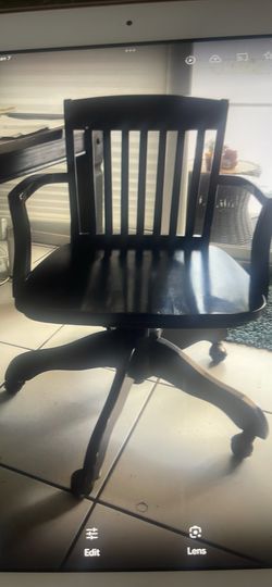 Ballard Designs Black Bankers Chair