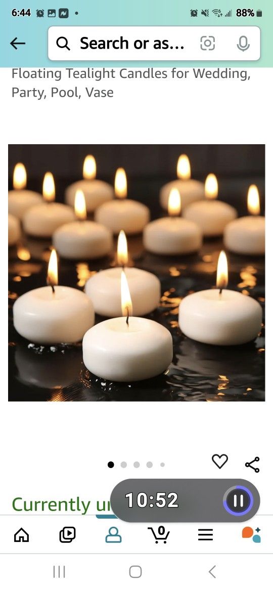 Floating Candles And Candle Glasses