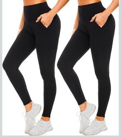 Soft Leggings for Women - High Waisted Tummy Control No See Through Workout Cycling Yoga Pants