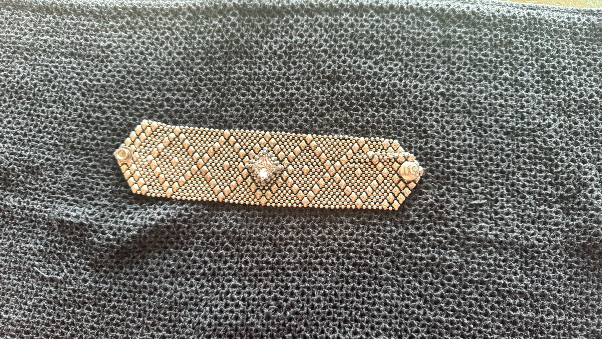 Metal Link Contemporary Bracelet