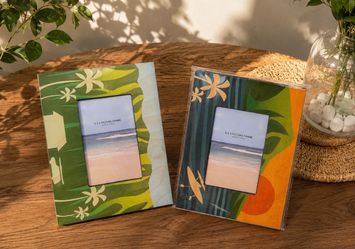 🌺 Hawaiian Wooden 6x4 Picture Frames – Made in Hawaii