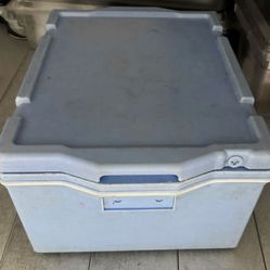 2 Resin Containers,  Deep Type With Insulation Material