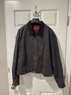 Leopard Print Jacket, Size M