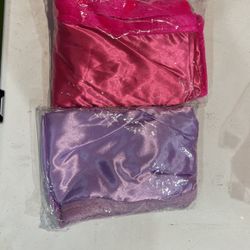 2 X Girls Satin Capes