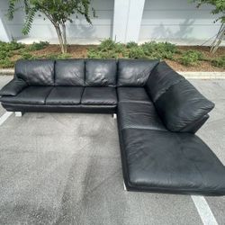 🛋️ Couch/Sofa  Sectional - Leather - El Dorado - Delivery Available 🚛